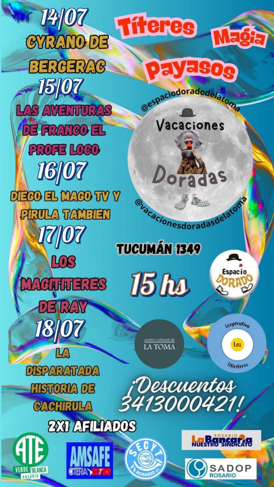 VACACIONES DORADAS 2025