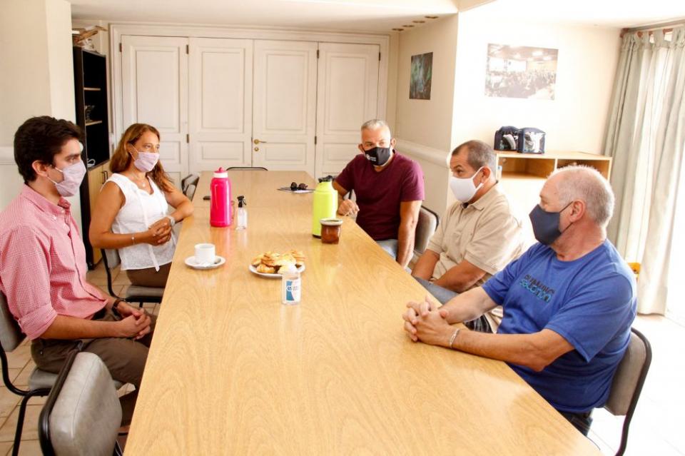 Reunión por el boleto educativo