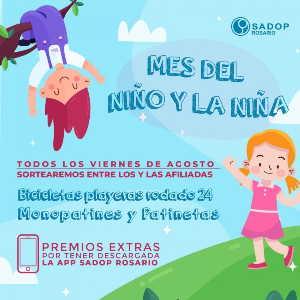 Ganadores del primer sorteo Mes del Niño y la Niña