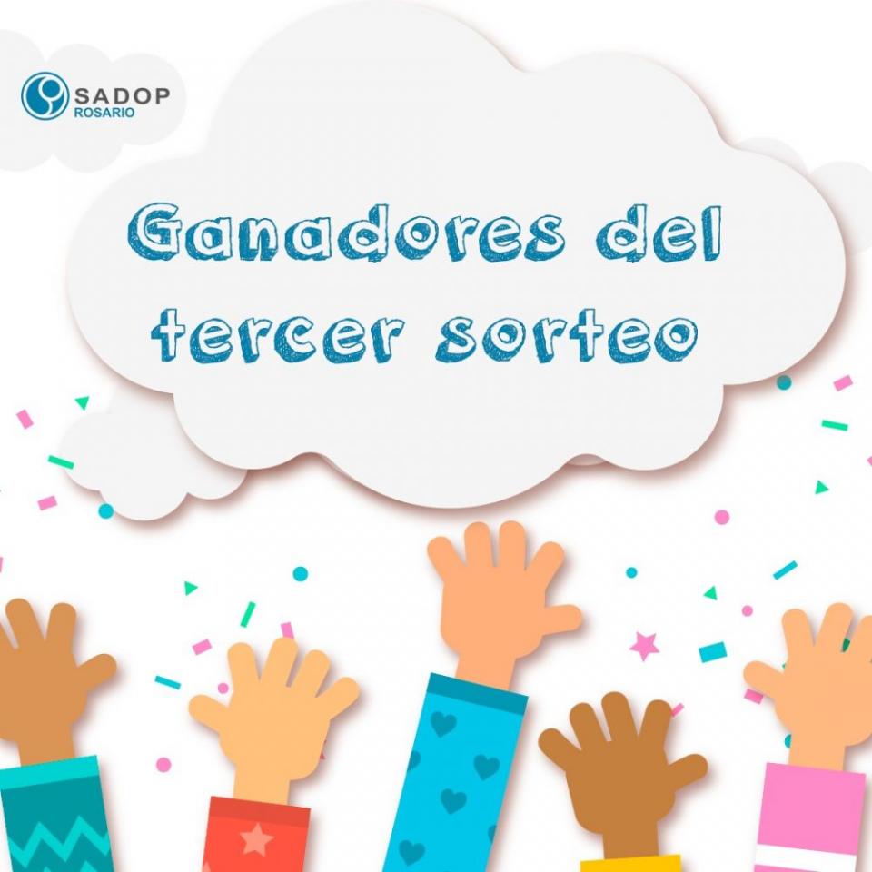 Ganadores del tercer sorteo