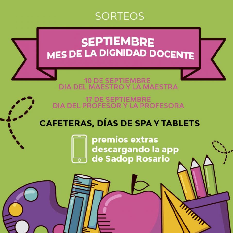 Septiembre mes de la dignidad docente