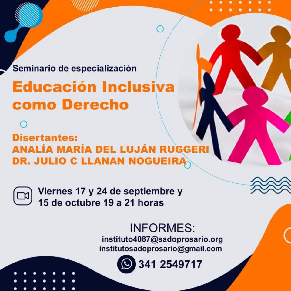 Educación inclusiva como derecho