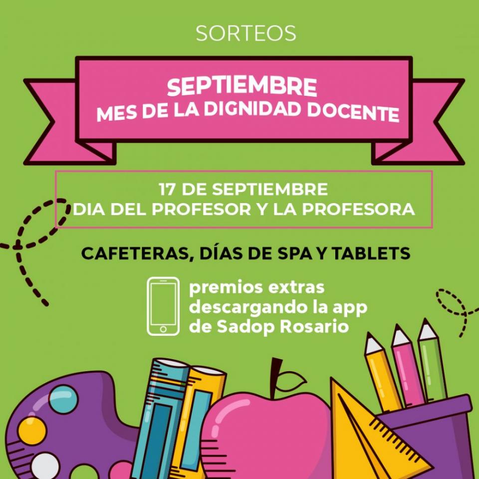 Septiembre mes de la dignidad docente