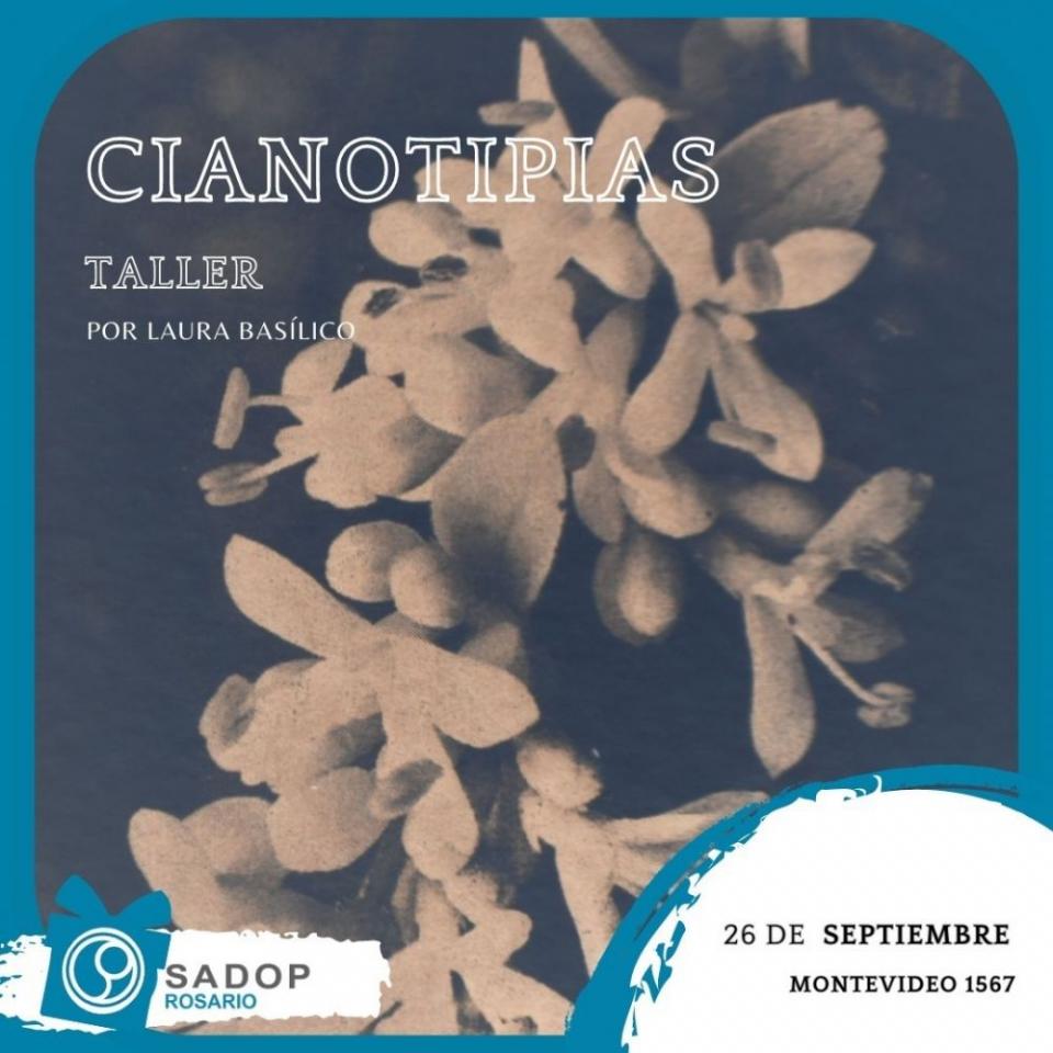 26 de sept. Taller: Cianotipías