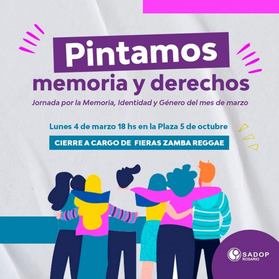 4 marzo. Pintamos memoria y derechos