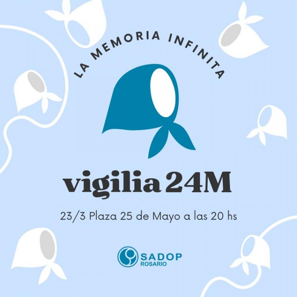 23 marzo. Vigilia 24M