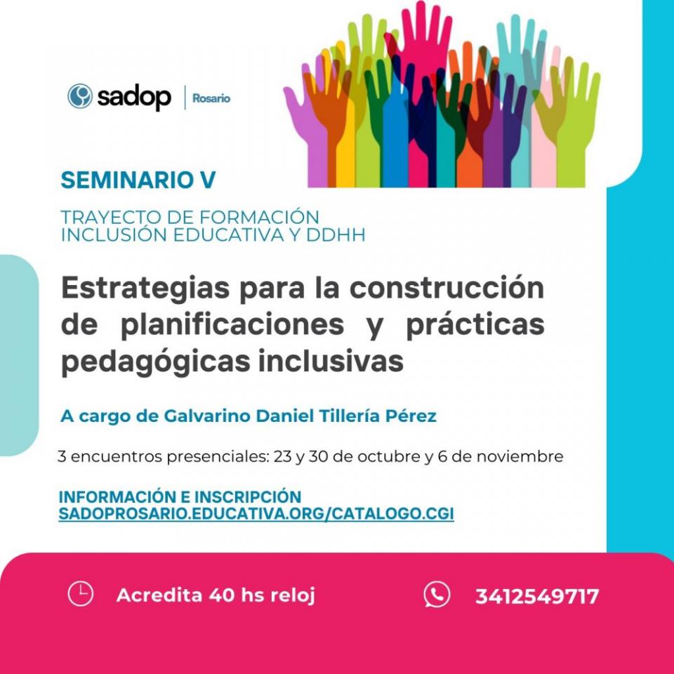 23 octubre. Seminario V