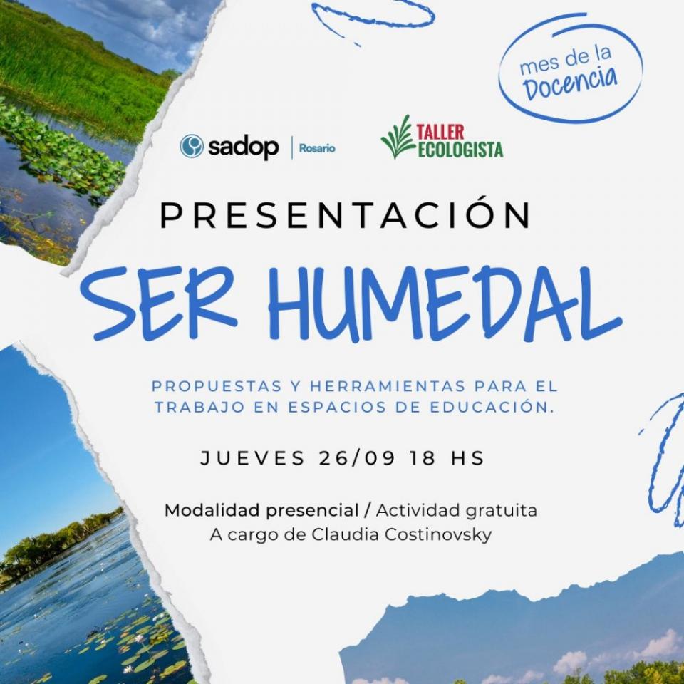 26 sept. Ser Humedal