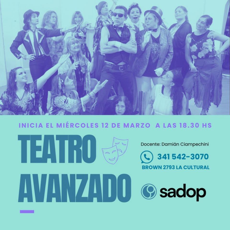 Miércoles/marzo. Taller teatro avanzado