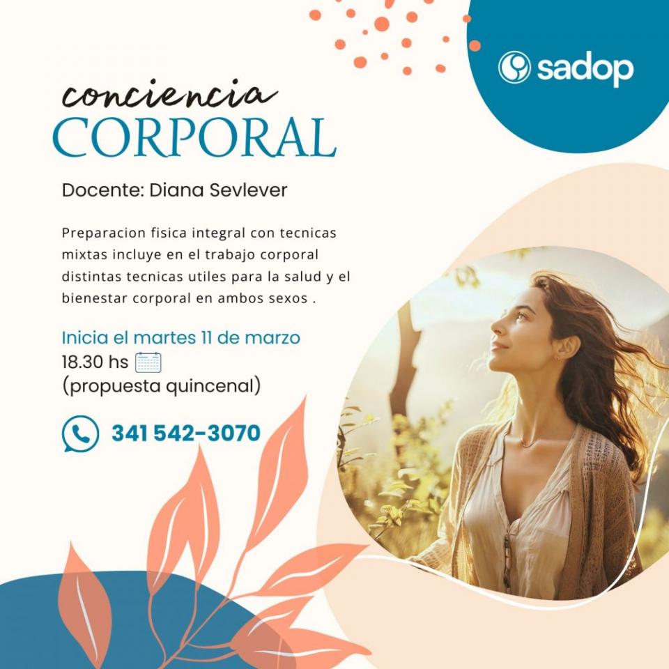 11 mar. Taller de conciencia corporal 