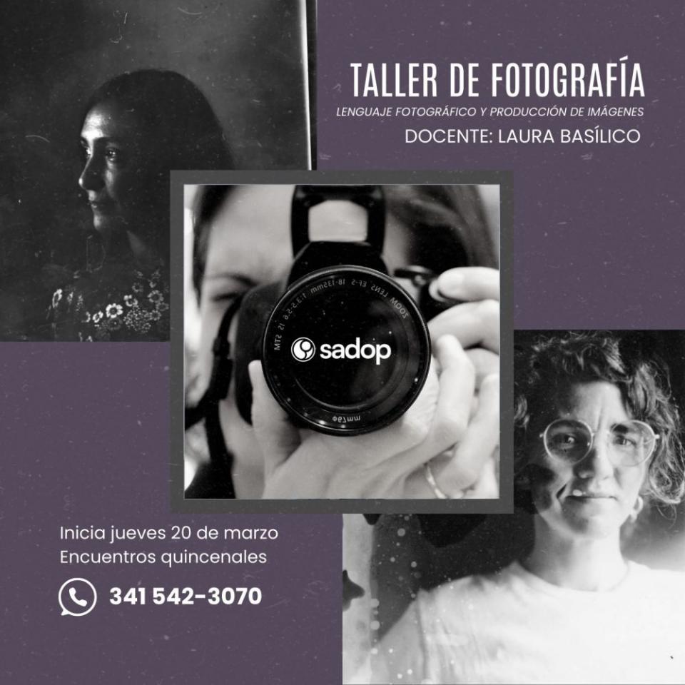 20 mar. Taller integral de fotografía