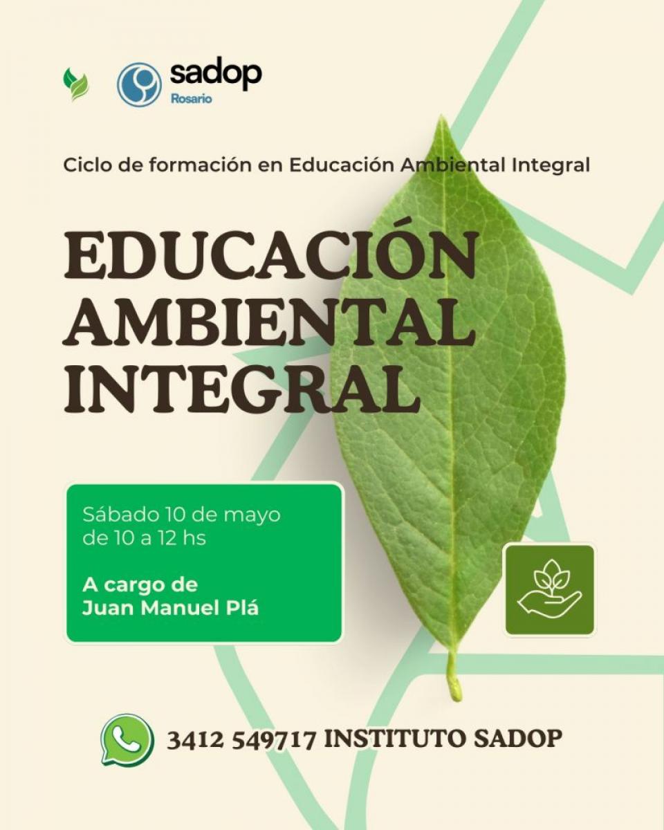 10 mayo. Educación Ambiental Integral 