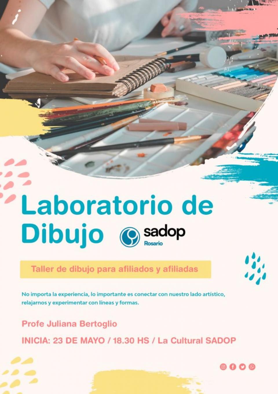 23 mayo. Laboratorio de dibujo
