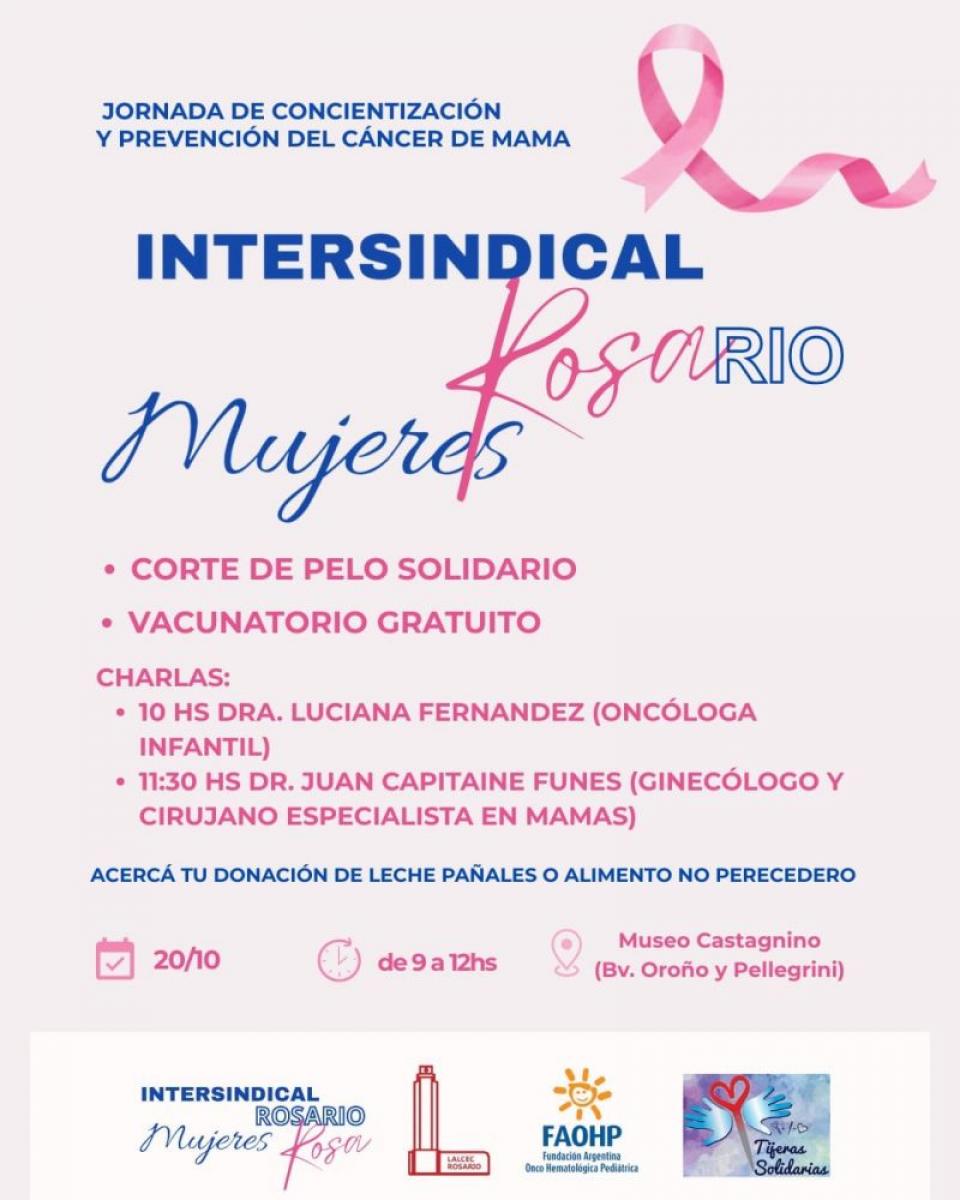 20 oct. Octubre Rosa actividad