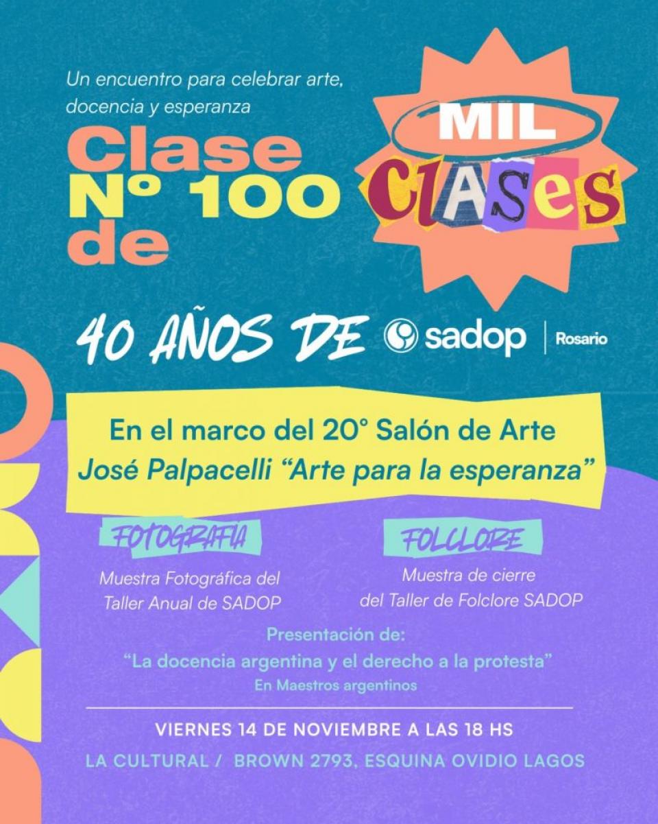 14 nov. 100 Clases