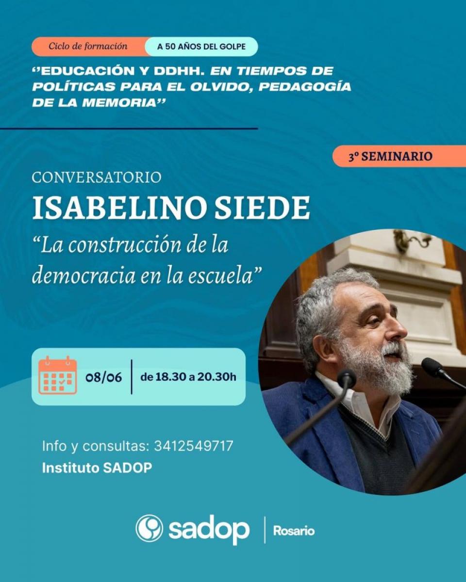 Isabelino Siede EDUCACIÓN y DDHH