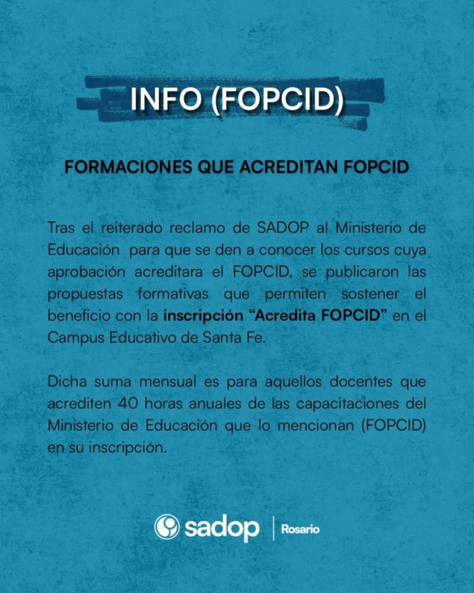 INFO (FOPCID)