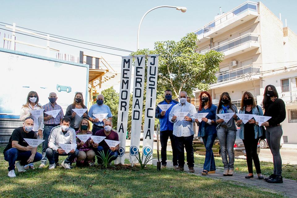 En Sadop Rosario nos sumamos a  "Plantar Memoria"