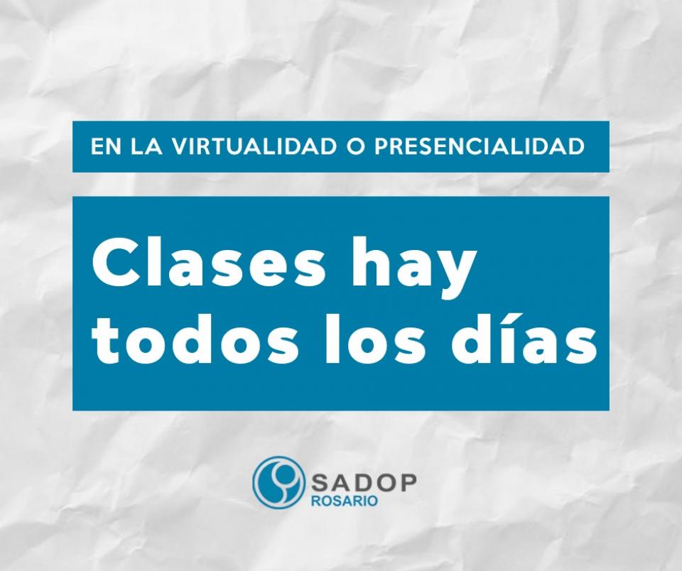 Clases hay todos los días