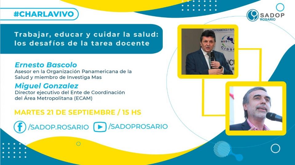 Trabajar, educar y cuidar la salud