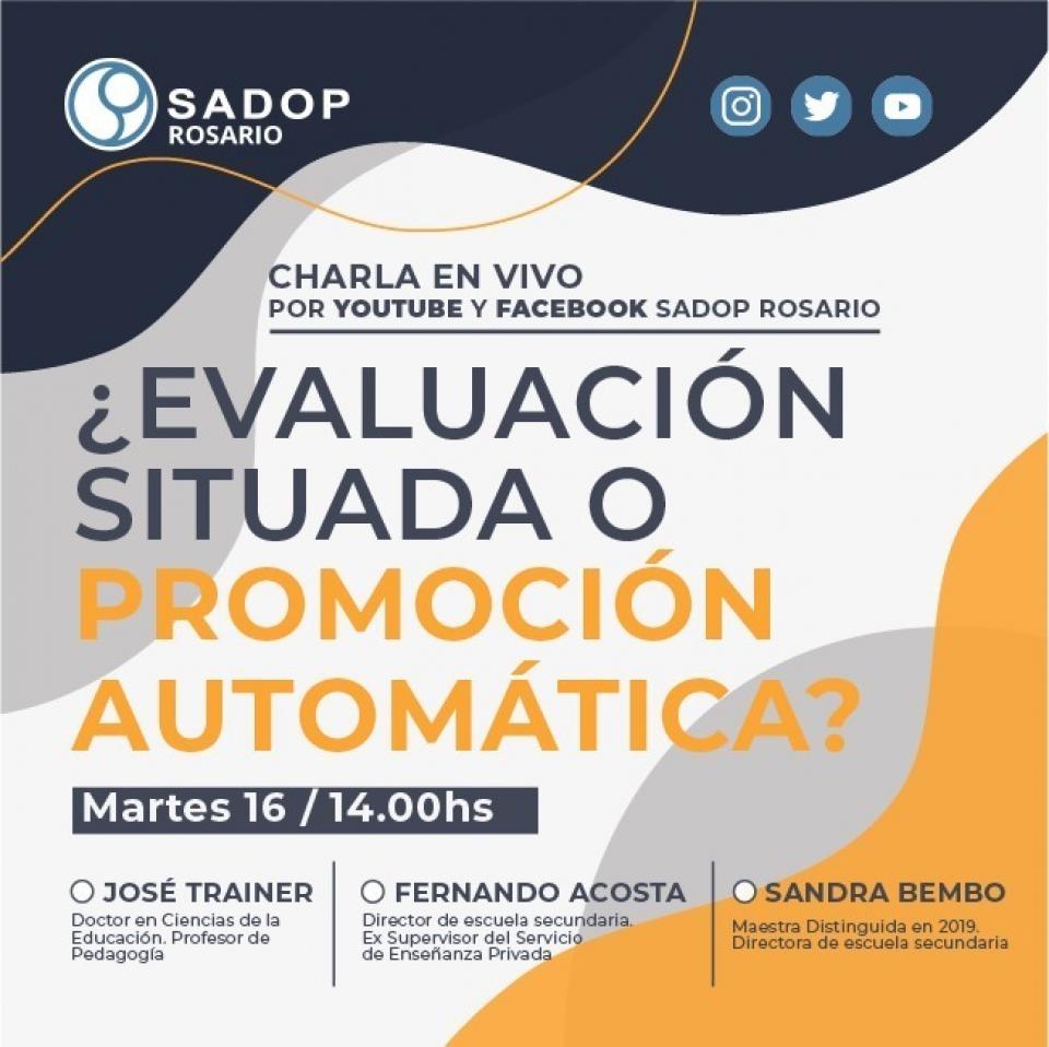 ¿Evaluación situada o promoción automática?
