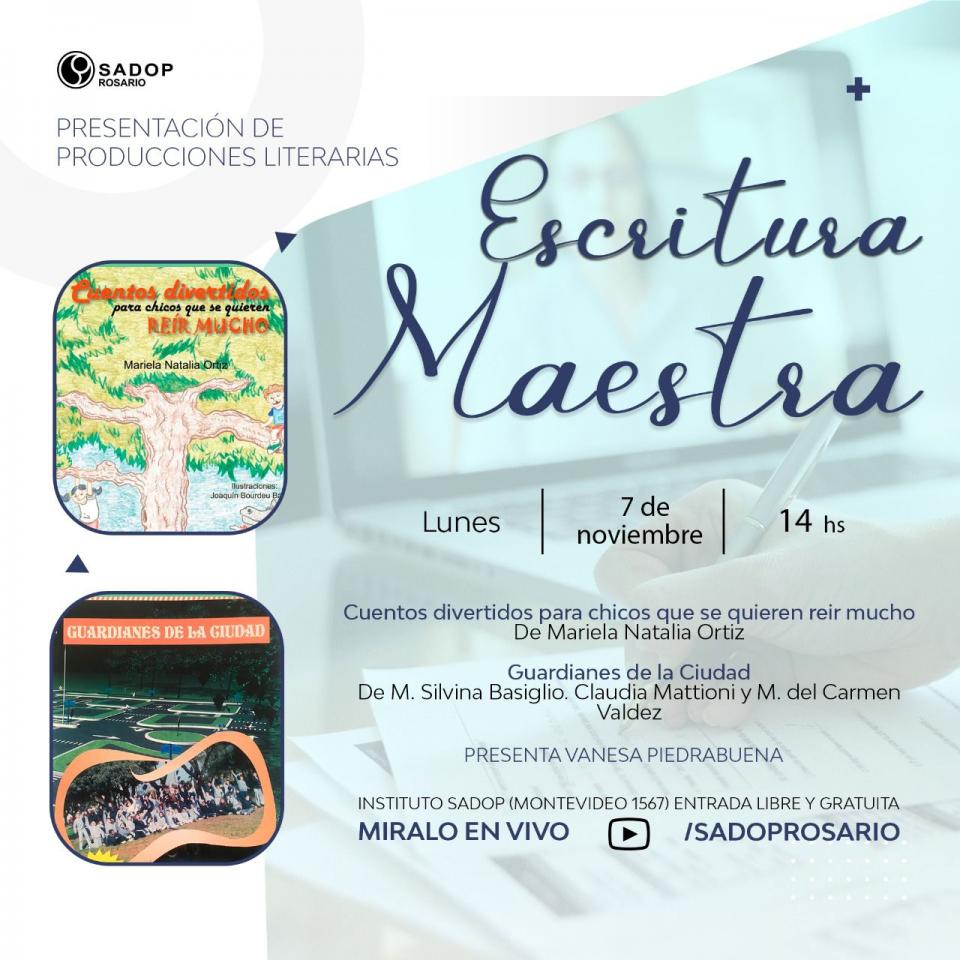 Tercer encuentro de ESCRITURAS MAESTRAS