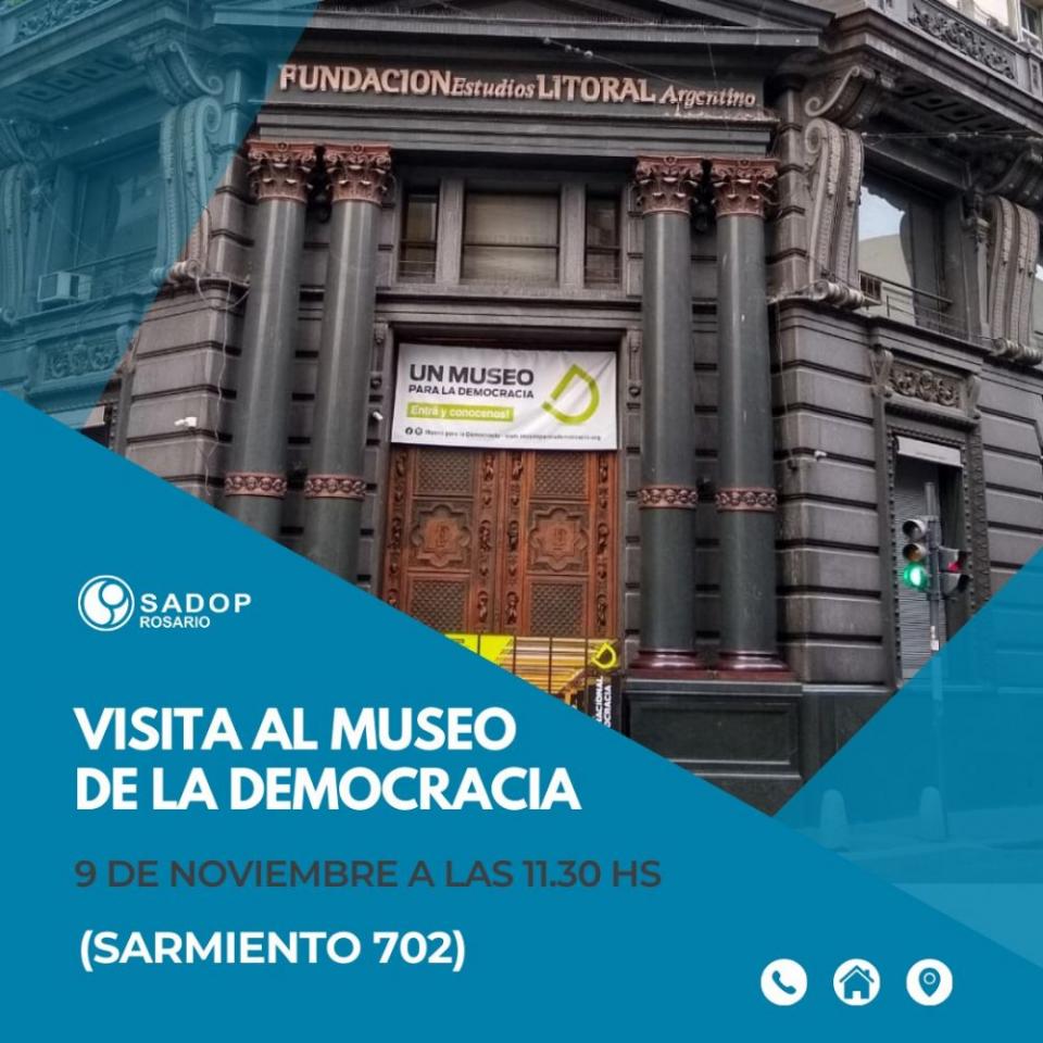 9 nov. Visita Museo de la Democracia