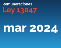 Ley 13047 marzo 2024