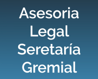 Asesoría Legal Secretaría Gremial