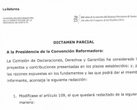 Artículos 109-113 - Dictamen Mayoría