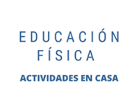Educación física: actividades en casa 