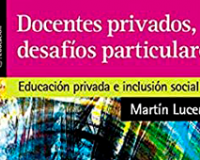 Docentes privados, desafíos particulares 