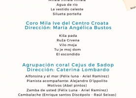 24 de nov. Encuentro de coros