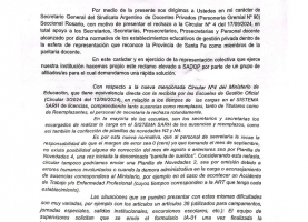 Rechazo a la Circular Nº 4