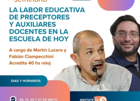 Seminario: La labor educativa