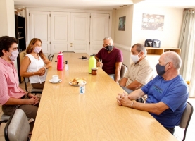 Reunión por el boleto educativo