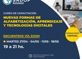 Curso de capacitación con modalidad virtual