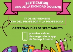 Septiembre mes de la dignidad docente