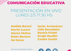 VIVO: "La comunicación en el campo educativo" 