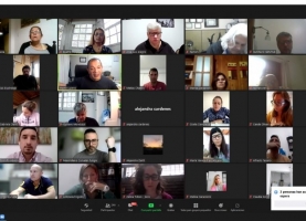 Reunión virtual de  delegadas y delegados