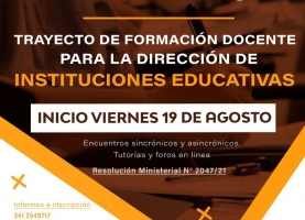Trayecto de formación docente 