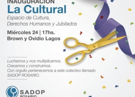 Inauguración La Cultural 