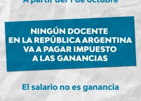 El salario no es ganancia 