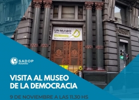 9 nov. Visita Museo de la Democracia
