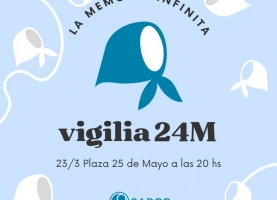 23 marzo. Vigilia 24M
