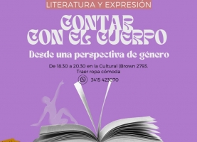 16 mayo. Literat y expresión: contar con el cuerpo