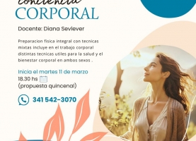 11 mar. Taller de conciencia corporal 