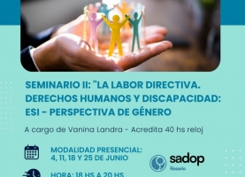 4 junio. Seminario II: "La labor directiva"