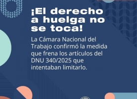 El derecho a huelga no se toca