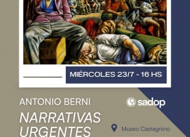 23 jul. Visita guiada Muestra Antonio Berni